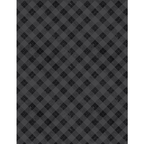 Plaid Black- Snowy Gnomies