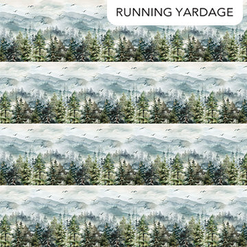 Border Stripe Blue Multi- Altitude