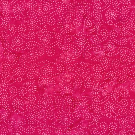 Flowing Dots Pink Batik- Technicolor