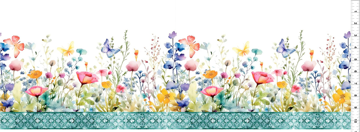 Multi Border- Butterfly Fantasy