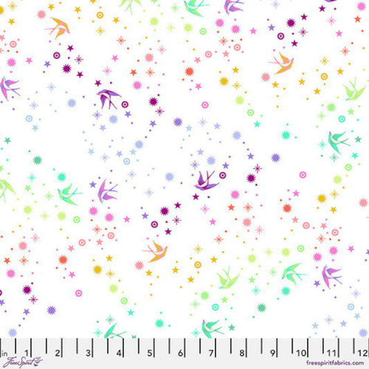 Tula Pink Fairy Dust-White