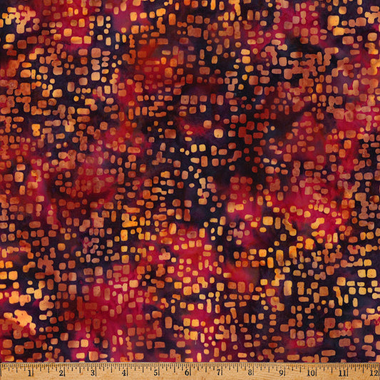 Ember Glow- Halloween Batik