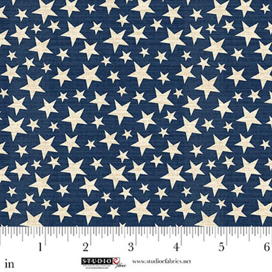 Small Stars Blue- Pieces of America