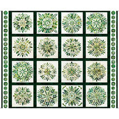 Botanical Picture Patches Forest Panel- Sylvan Essence