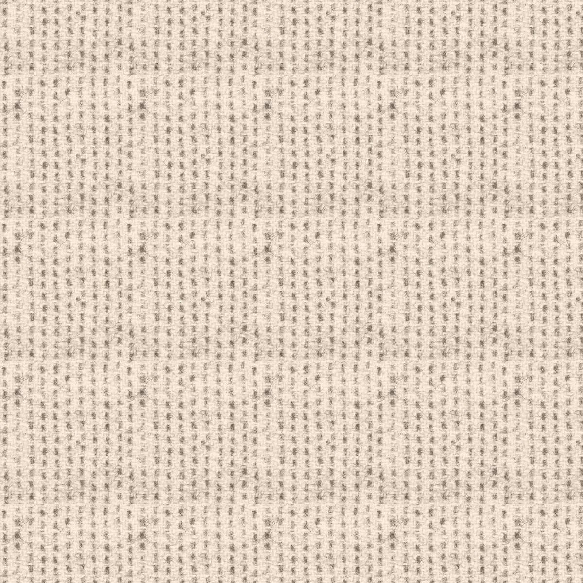 Ticking Stripe Cream/Gray- Buttermilk Wool Fancies