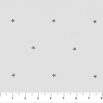 Stars White- Ripple & Thread