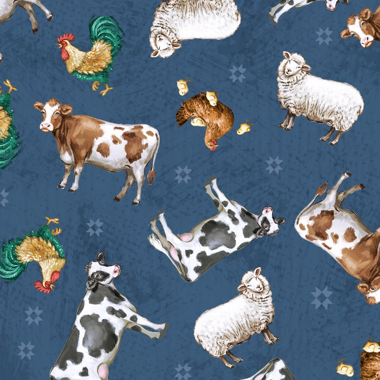 Animal Toss Blue- Friendly Farmstead