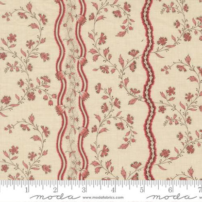 Jonquille Stripes Floral Pearl Garance- Fleur De Paris