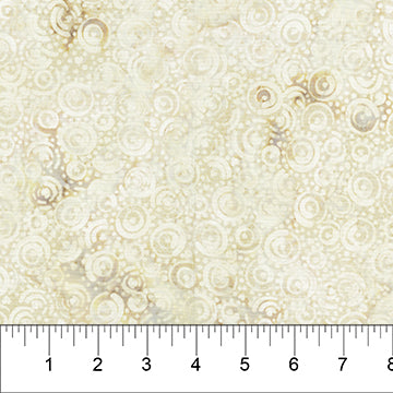 Ivory Swirl Batik