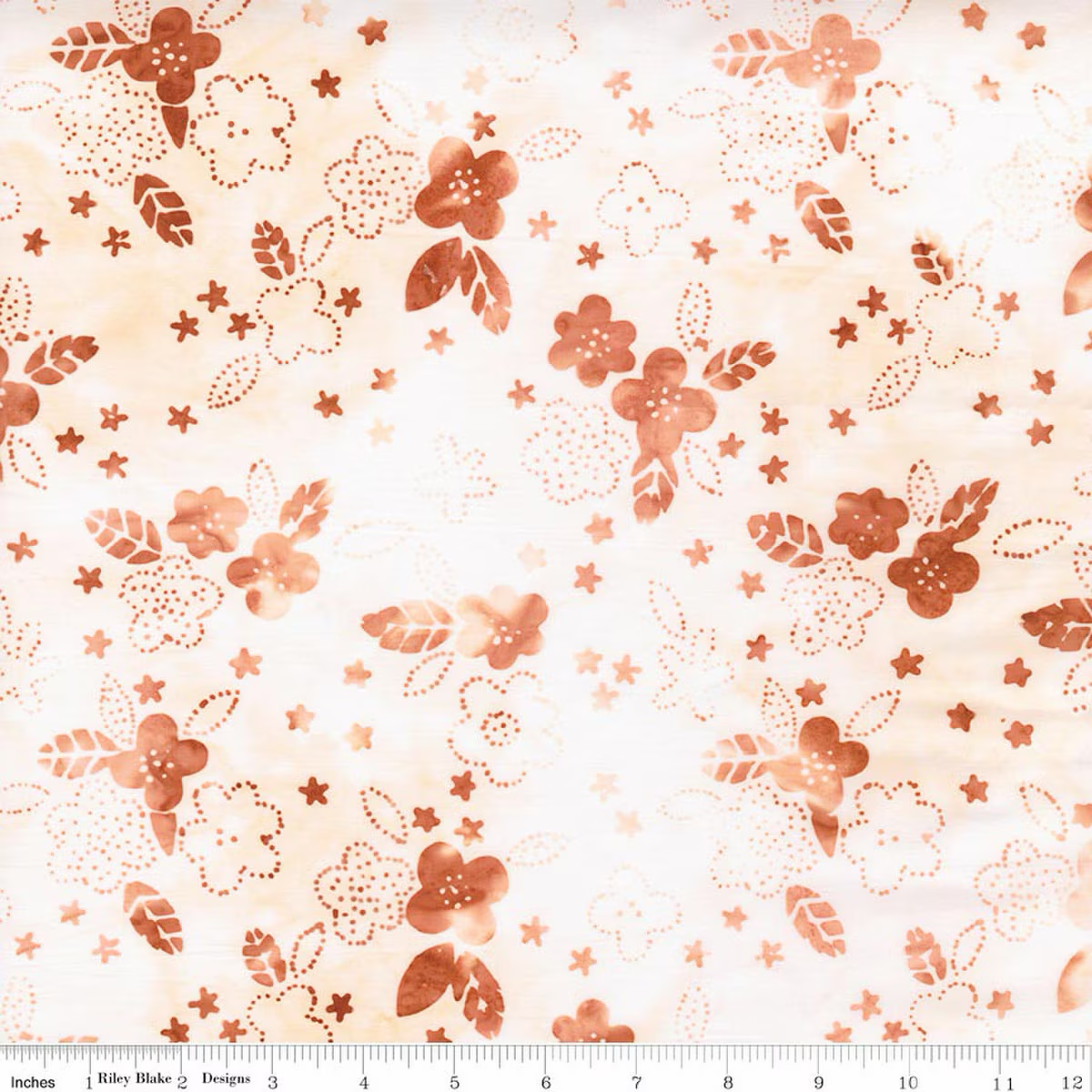 Creamsicle Floral- Boho Batiks