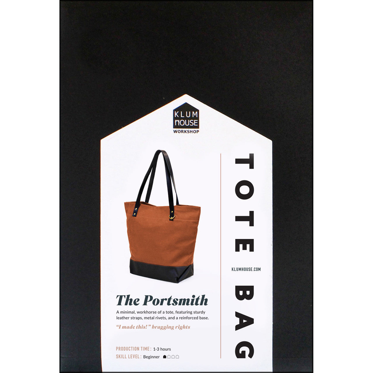 The Portsmith Tote Bag Pattern