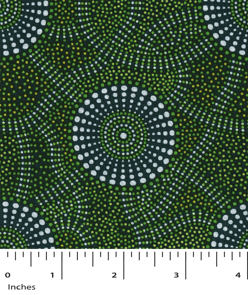 Kangaroo Path 2 Green Rayon