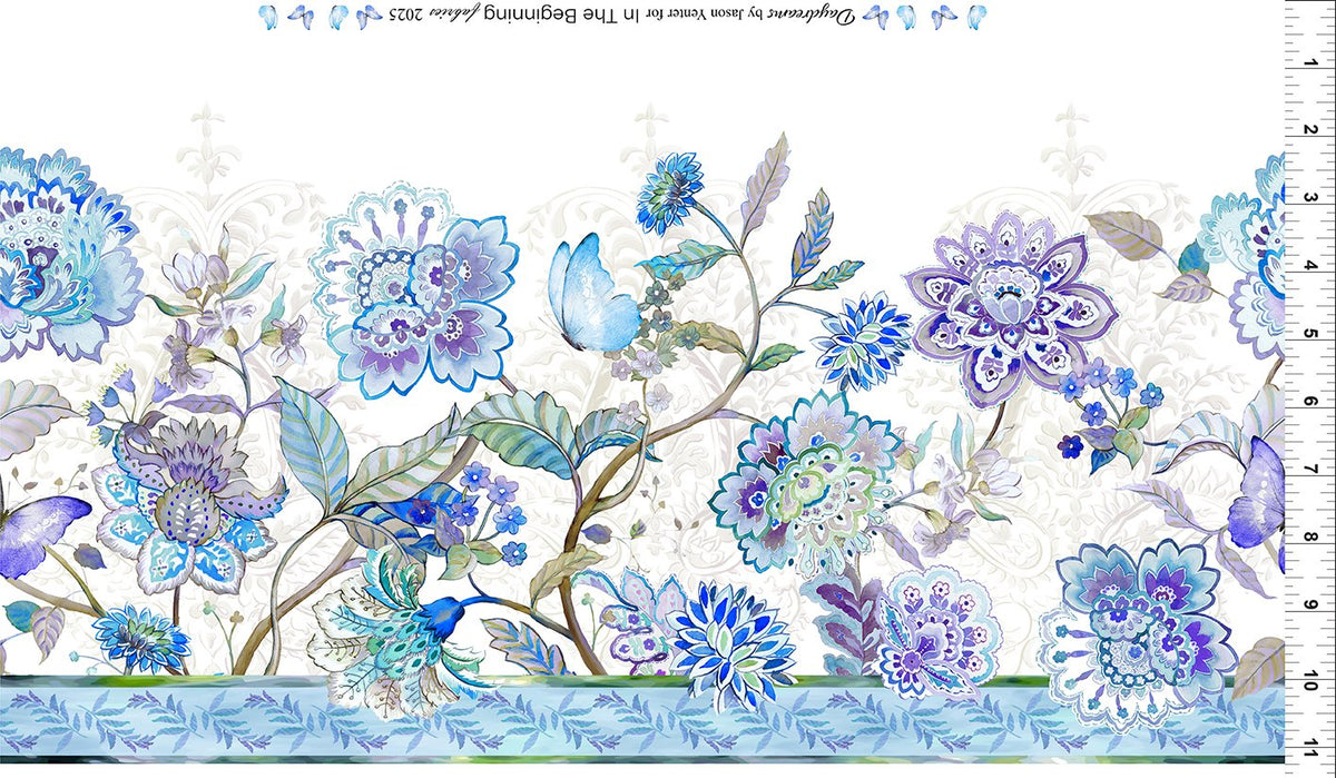 Border Stripe Periwinkle- Daydreams