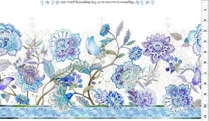 Border Stripe Periwinkle- Daydreams