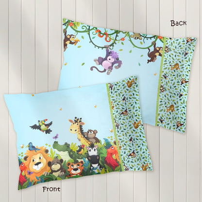 Jungle Friends Pillowcase Kit