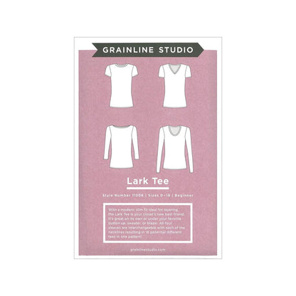 Lark Tee Pattern by Grainline Studio