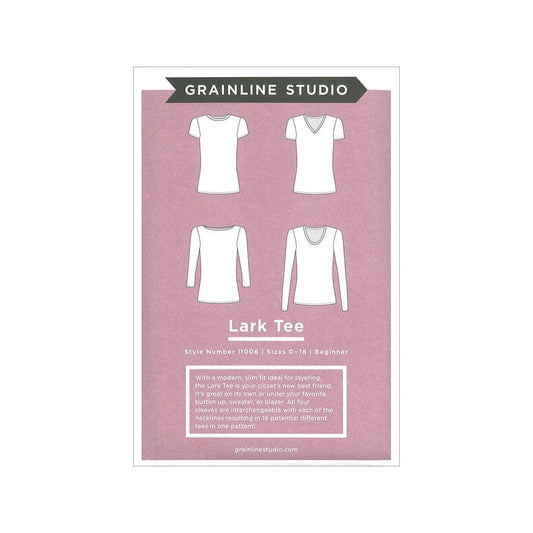 Lark Tee Pattern by Grainline Studio