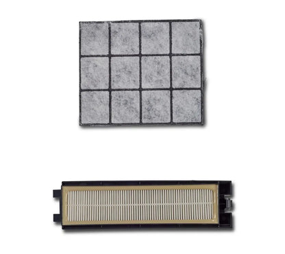 Riccar Genuine HEPA Media and Granulated Charcoal Filter Set for the R27 Clean Air Uprights
